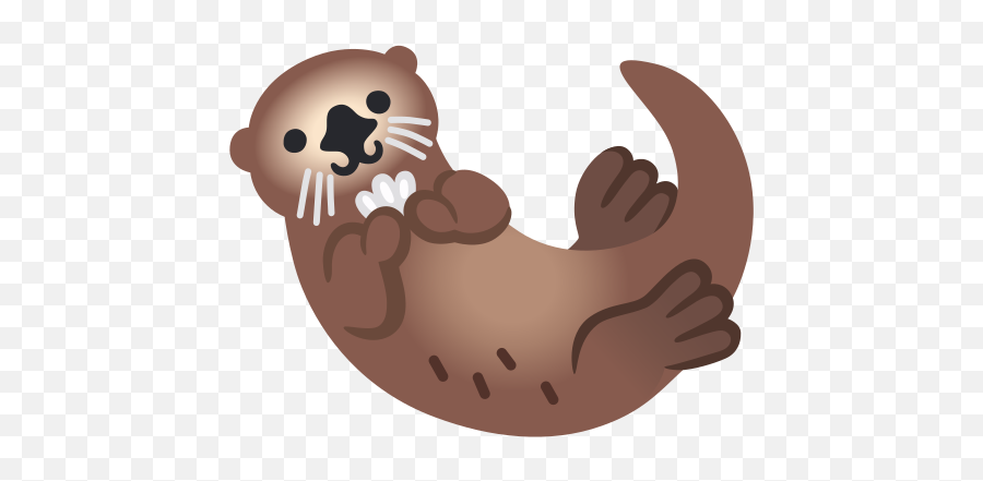Otter Emoji - New Android 11 Emojis,Otter Emoji