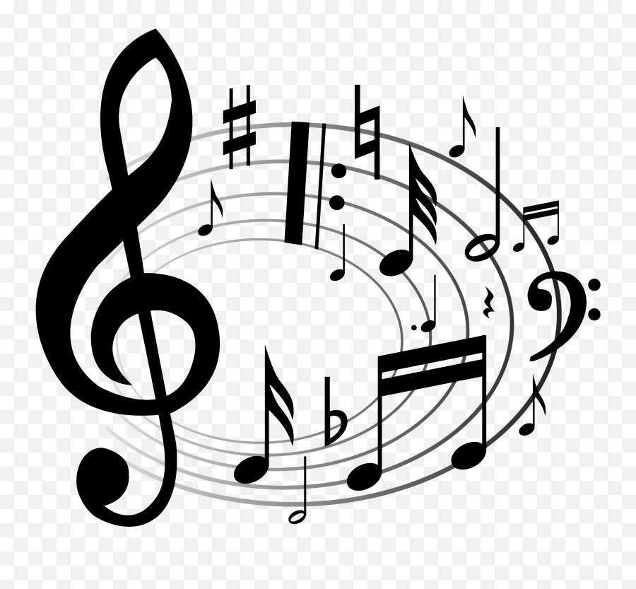 Music Emoji Png - Music Notes Png Music Clipart 92170 Music Notes Clipart,Music Symbol Emoji