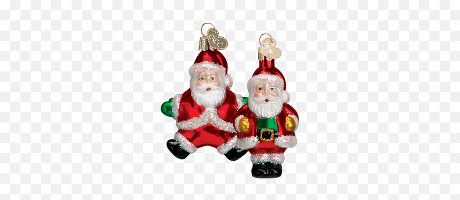 Merck Familys Old World Christmas - Christmas Day Emoji,Emoji Christmas Ornaments