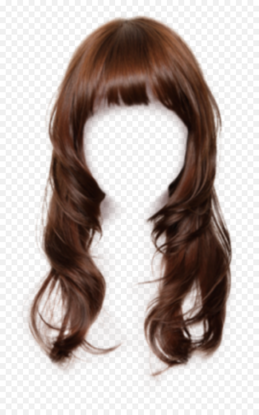 Wig Hair Auburn Sticker - Women Hair Style Doll Emoji,Auburn Emoji