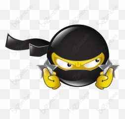 Cartoon Emoji,Ninja Emoticon