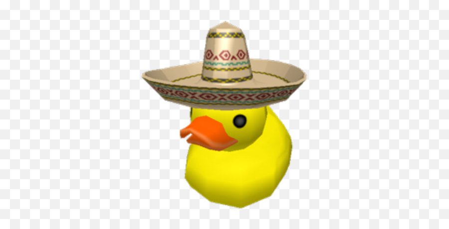 Roblox Duck Decal Id - Rubber Duck With Sombrero Emoji,Duck Emoji Copy And Paste