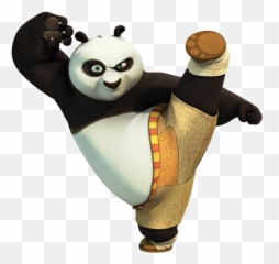 Panda Clipart Kung Fu 3 - Png Emoji