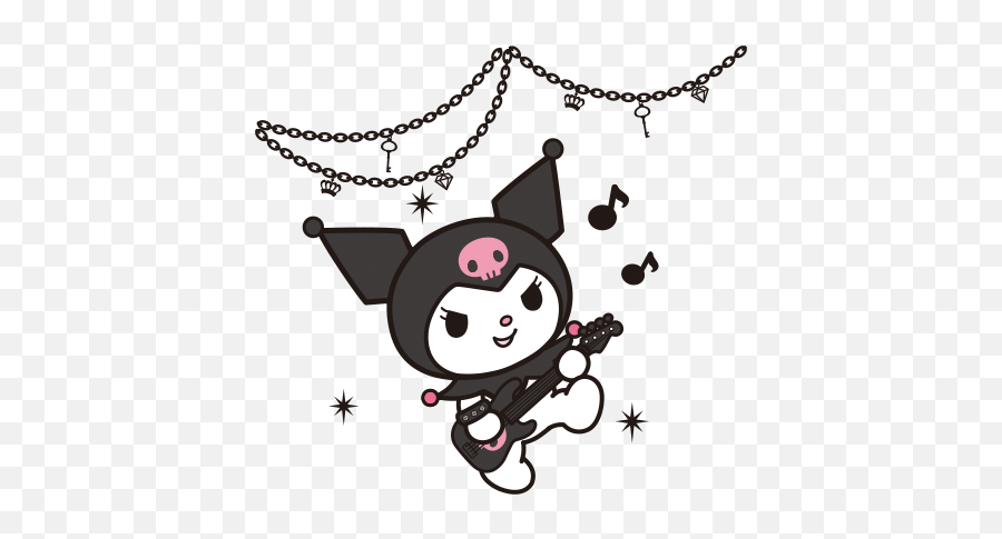 Kuromi Portable Handy Fan - Aesthetic Transparent Hello Kitty Emoji,Black Cat Emoticon