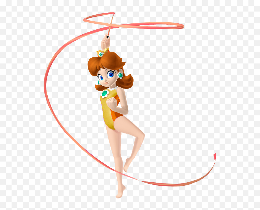 Gymnastics Png - Princess Daisy Mario And Sonic At The Olympic Games Emoji,Olympic Rings Emoji