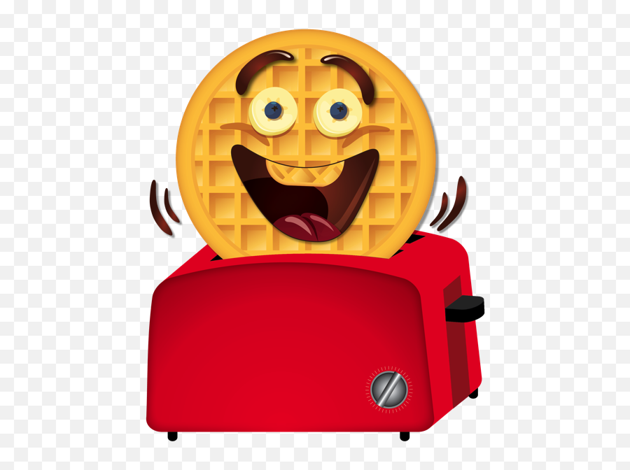 Eggoji Hashtag On Twitter - Happy Eggo Emoji,Waffle Emojis