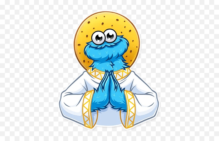 Cookie Monster - Telegram Sticker Cookie Monster Telegram Sticker Emoji,Cookie Monster Emoji