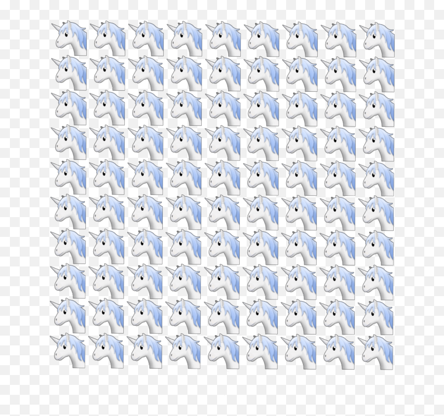 Emoji Unicorn Background - Elephant,Straw Emoji