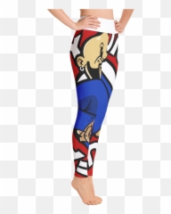 Fat Boy Jiu Jitsu Yoga Pants - Black Emoji