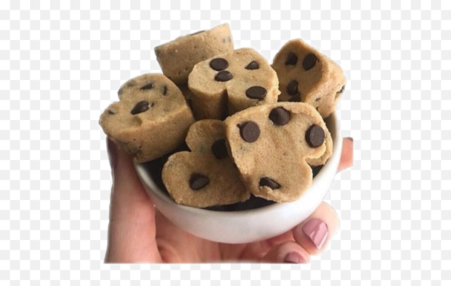 Ig Cookiedough Cookies Snacks Food - Cookies Aesthetic Emoji,Emoji Snacks
