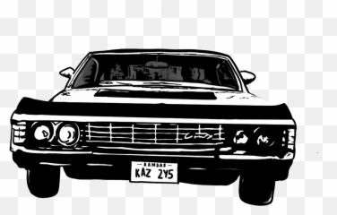 1967 Chevy Impala - Supernatural 67 Impala Front Emoji,Chevy Emoji