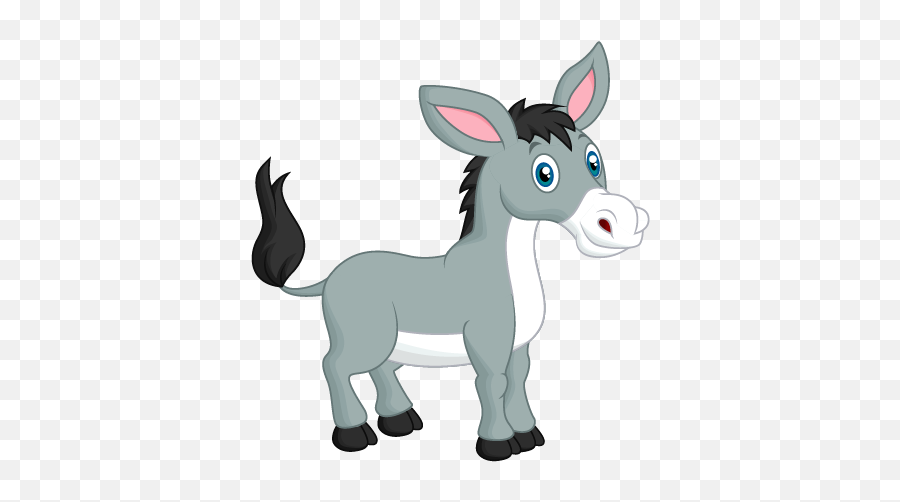 Donkey Horse Cartoon Png Download Free - Donkey Cartoon Png Emoji,Donkey Emoticon
