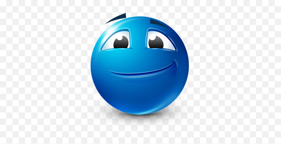 Graphic - Emoji Blue Winking Face,Emoji Banner