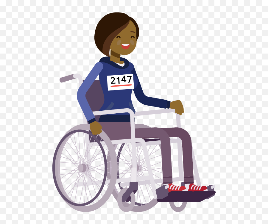 Sick Person Png Download Free Clip Art - Person In Wheelchair Cartoon Emoji,Bike Muscle Emoji