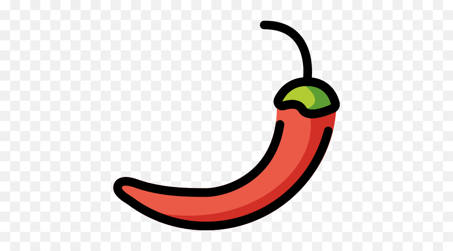 Hot Pepper - Vector Chile Picante Png Emoji,Food Emojis Copy And Paste