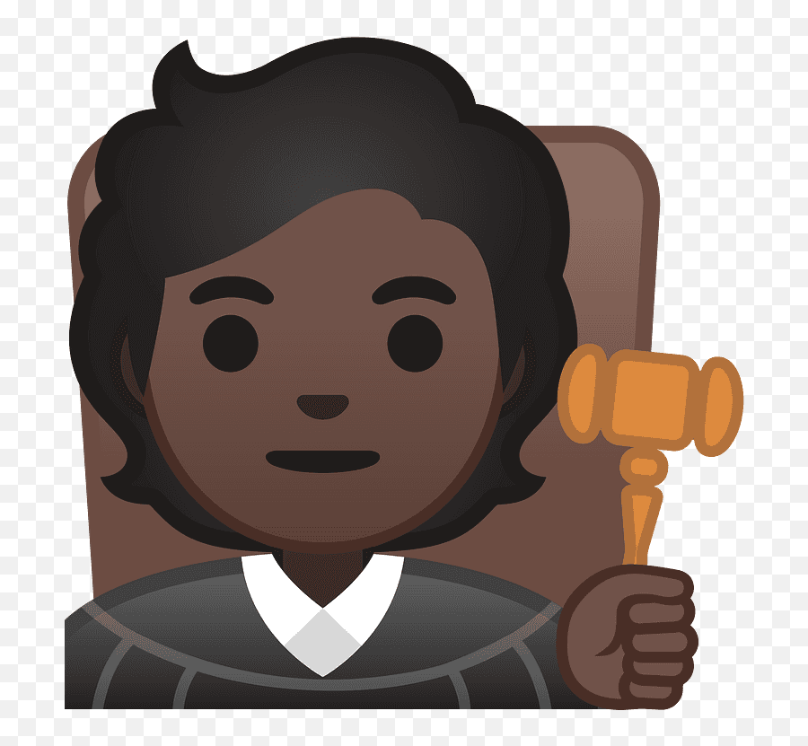 Judge Emoji Clipart - Judge Emoji,Gavel Emoji