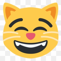 Grinning Cat With Smiling Eyes Emoji - Railway Museum