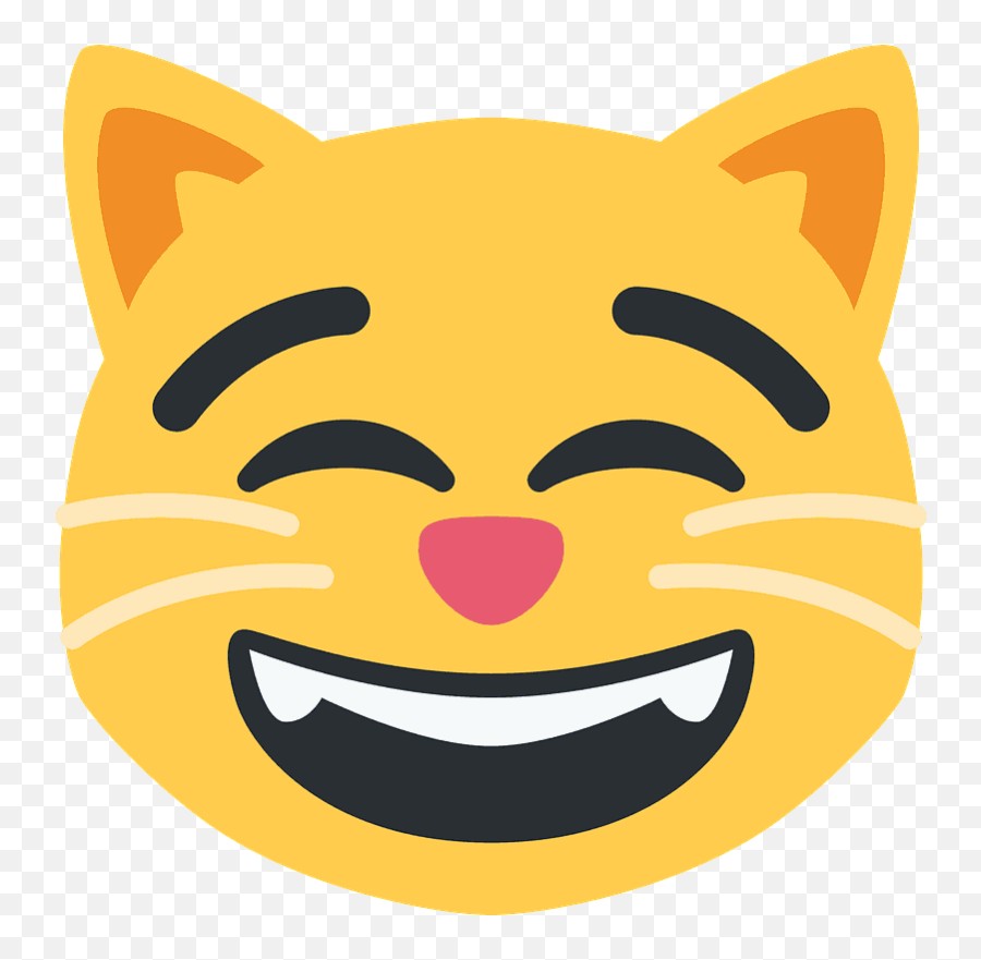 Grinning Cat With Smiling Eyes Emoji - Railway Museum,Big Eye Emoji