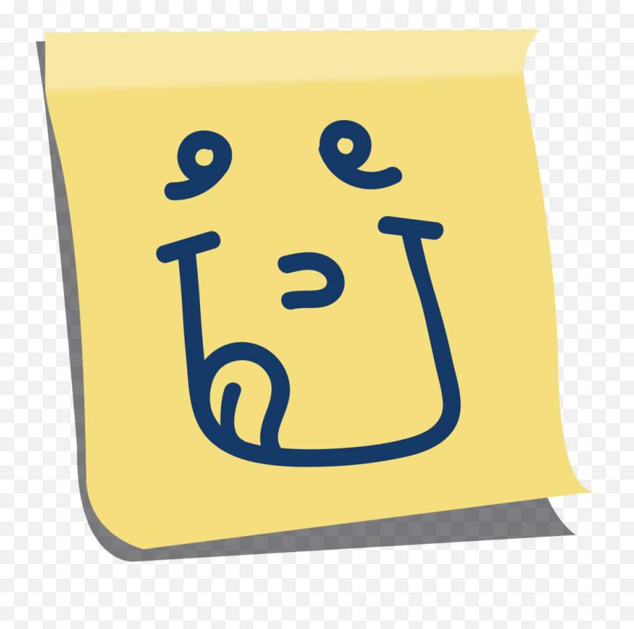 Free Emoji Post It Tounge Png With,Tounge Emoji