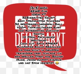 Workout Crossfit Rewe Sticker - Language Emoji