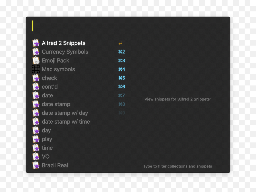 Solved Snippets Broke Somehow - Discussion U0026 Help Alfred Vertical Emoji,Emoji Collections