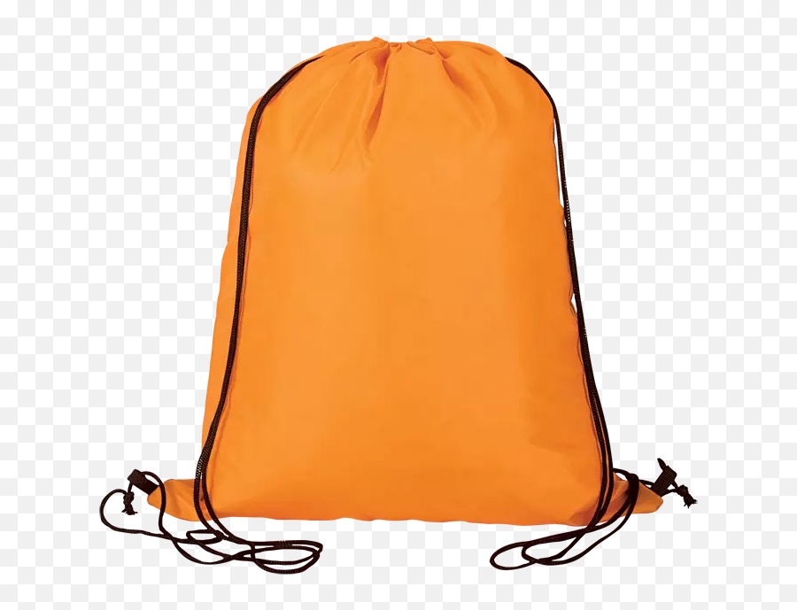 China Fabric Drawstring Backpack China Fabric Drawstring - Orange Drawstring Bag Emoji,Emoji School Bags