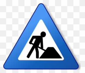 Ambox Warning Blue Construction - Icon Under Png Emoji