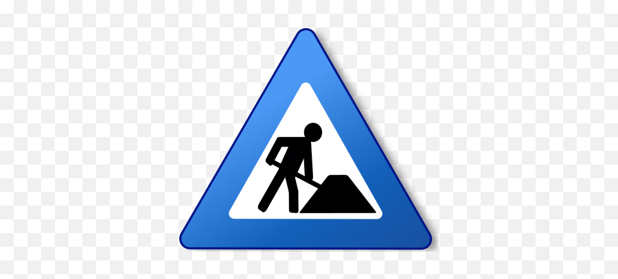 Ambox Warning Blue Construction - Icon Under Construction Png Emoji,Emojis Facebook