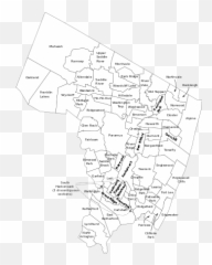 Nj Municipalities Labeled - Bergen County Map Emoji