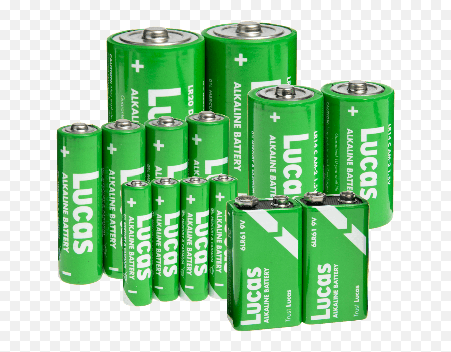 Lucas Assortment Alkaline Battery Pack - Lucas Battery Emoji,Emoji Battery