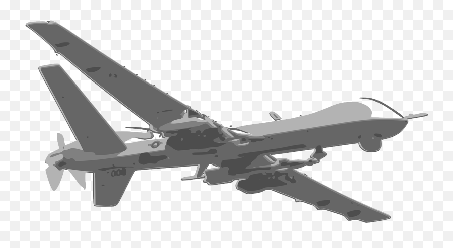 Drone Predator Usa Aircraft Airplane - Predator Drone Transparent Emoji,Emoji Horse And Plane