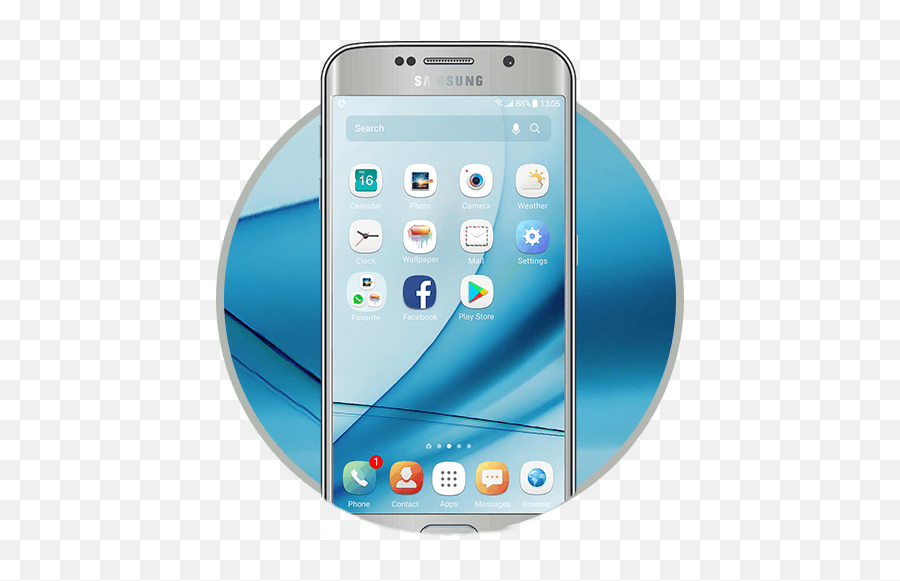 Blue Flame White Wolf Apk 6 - Smartphone Emoji,Emoji Keyboard For Galaxy S6
