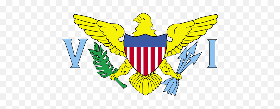 Us Virgin Islands Vector Illustration - Flag Of The United States Virgin Islands Emoji,North Carolina Flag Emoji