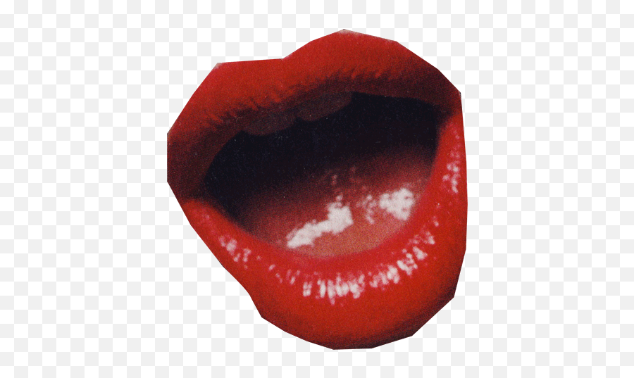 Pussi Lips Stickers For Android Ios - Talking Mouth Transparent Gif Emoji,Big Lips Emoji