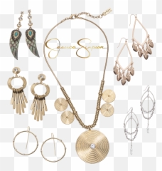 Jessica Simpson Glitz Gold Jewelry - Jessica Simpson Emoji,Emoji Jewelry