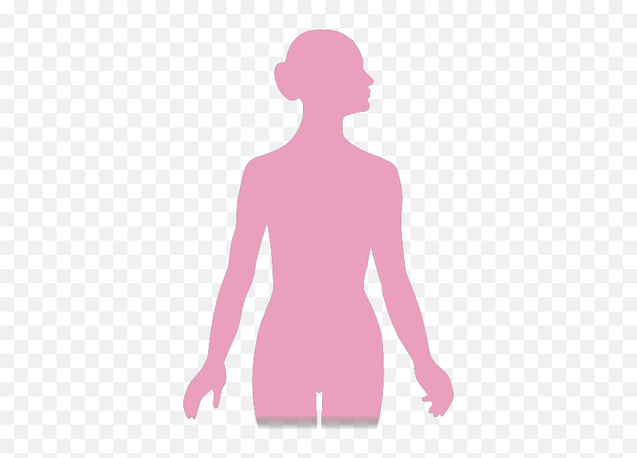 Vector Silhouette Image Of A Woman - Woman Silhouette Pink Emoji,Dancing Girls Emoji