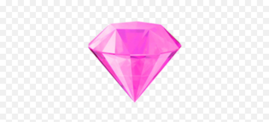 Origami Emoji,Pink Diamond Emoji