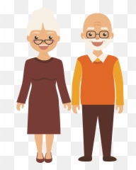 Clip Art Old People Clipart - Png Emoji