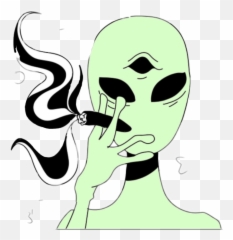 Green Tumblr Sticker By Aurora Lauro - Aesthetic Alien Png Transparent Emoji,Green Alien Emoji