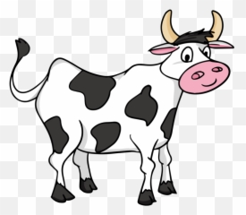 Clipart Farm Cow Clipart Farm Cow - Cow Clipart Transparent Background Emoji,Cow And Man Emoji