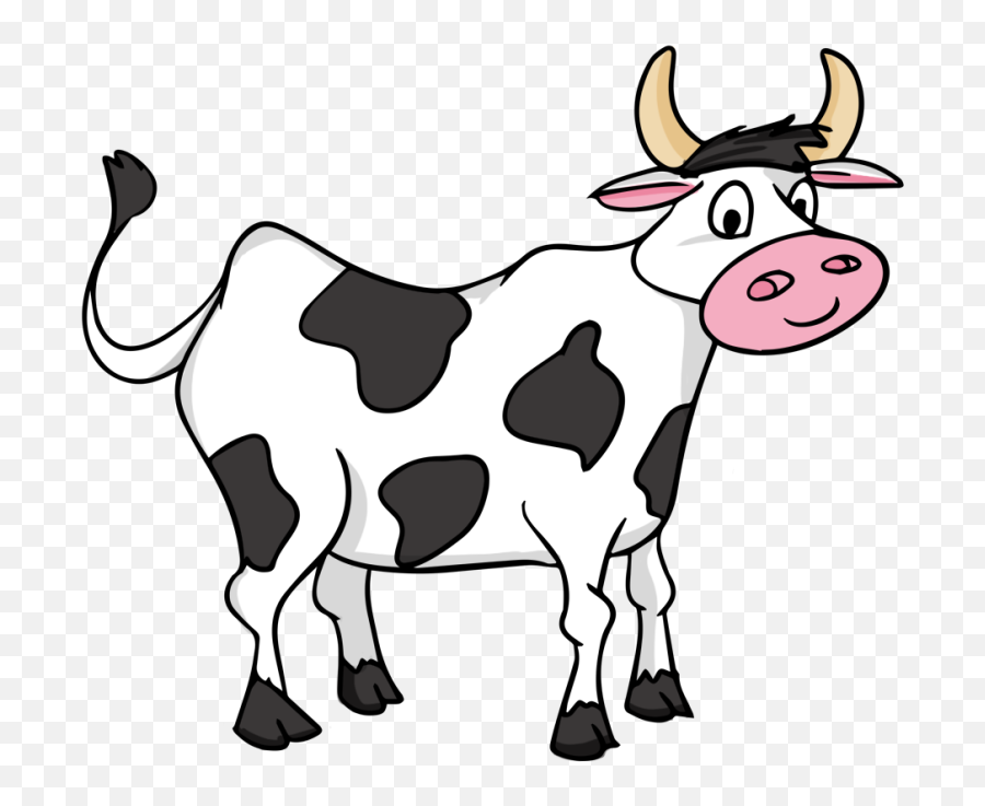 Clipart Farm Cow Clipart Farm Cow - Cow Clipart Transparent Background Emoji,Cow And Man Emoji
