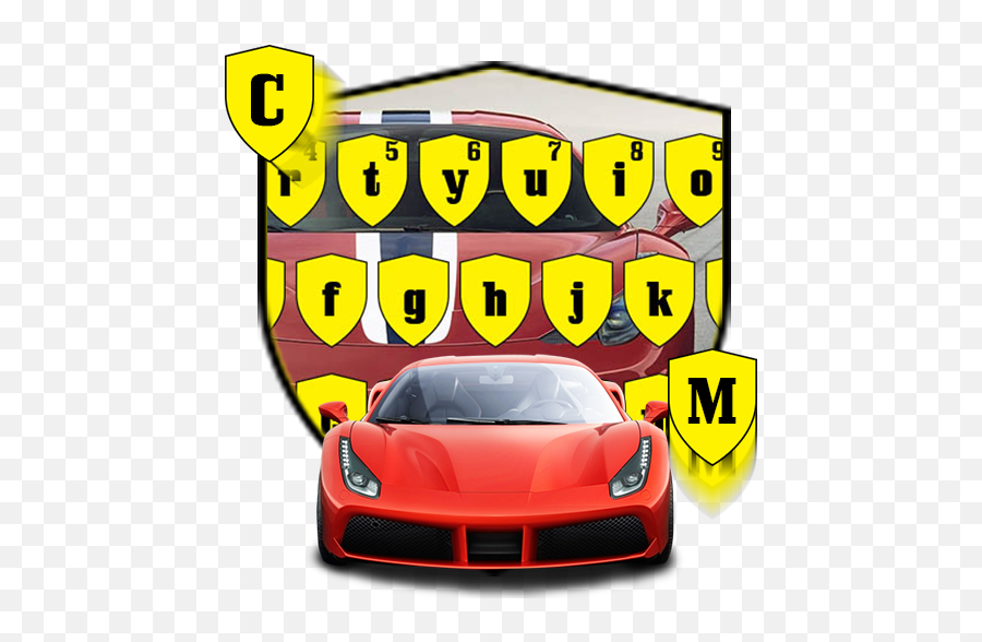 Red Car Racing Keyboard Theme U2013 Apps On Google Play - Supercar Emoji,Red Car Emoji