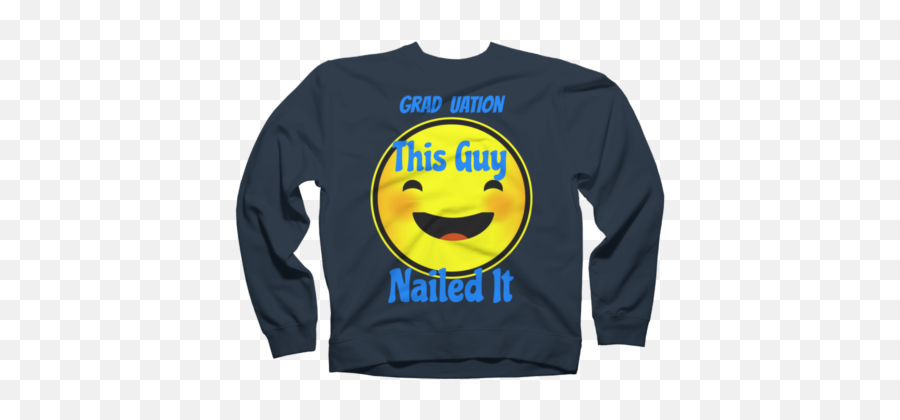 Free Contradictions 100 One Dollar Funny Shirt Crewneck By - Sweater Emoji,Graduation Emoticon