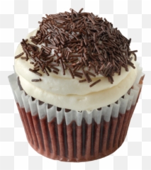 Classic Red Velvet Cupcake - Highresolution PNG Emoji