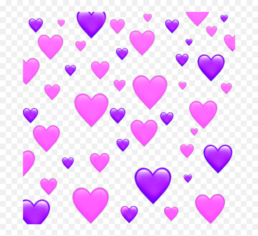 Pink Purple Emojis Emoji - Purple And Blue Hearts,Purple Emoji