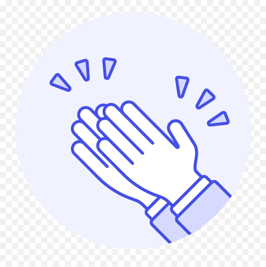 Iconbild Gestalter - Pushsafer Send Push Notifications Hand Gestures Clipart Png Emoji,Handclap Emoji