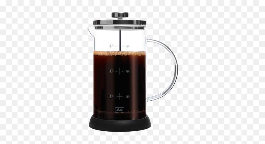Melitta French Press Coffee Maker Standart 8 Cups - French Press Coffee Png Emoji,Frog Coffee Emoji