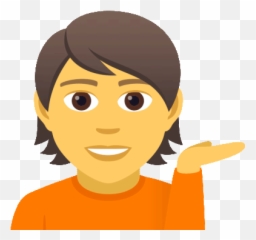 Person Tipping Hand Joypixels Gif - Shrug Shoulder Gif Transparent Emoji,Information Desk Person Emoji