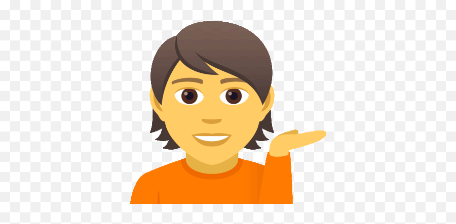 Person Tipping Hand Joypixels Gif - Shrug Shoulder Gif Transparent Emoji,Information Desk Person Emoji