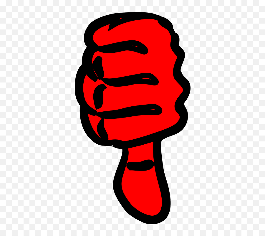 Thumb Down Dislike - Wrong Clipart Emoji,Okay Emoji